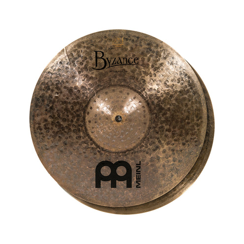 MEINL Cymbals B14DAH 14inch Byzance Dark Hihat, Pair